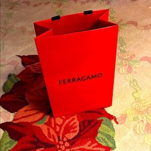 Ferragamo Red Gift Bag